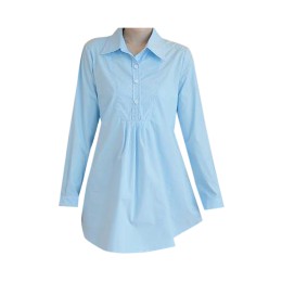 SKUFPW011 manufacturing long-sleeved maternity dress design back strap work shirt maternity dress factory SKUFPW011 manufacturing long-sleeved maternity dress design back strap work shirt maternity dress factory